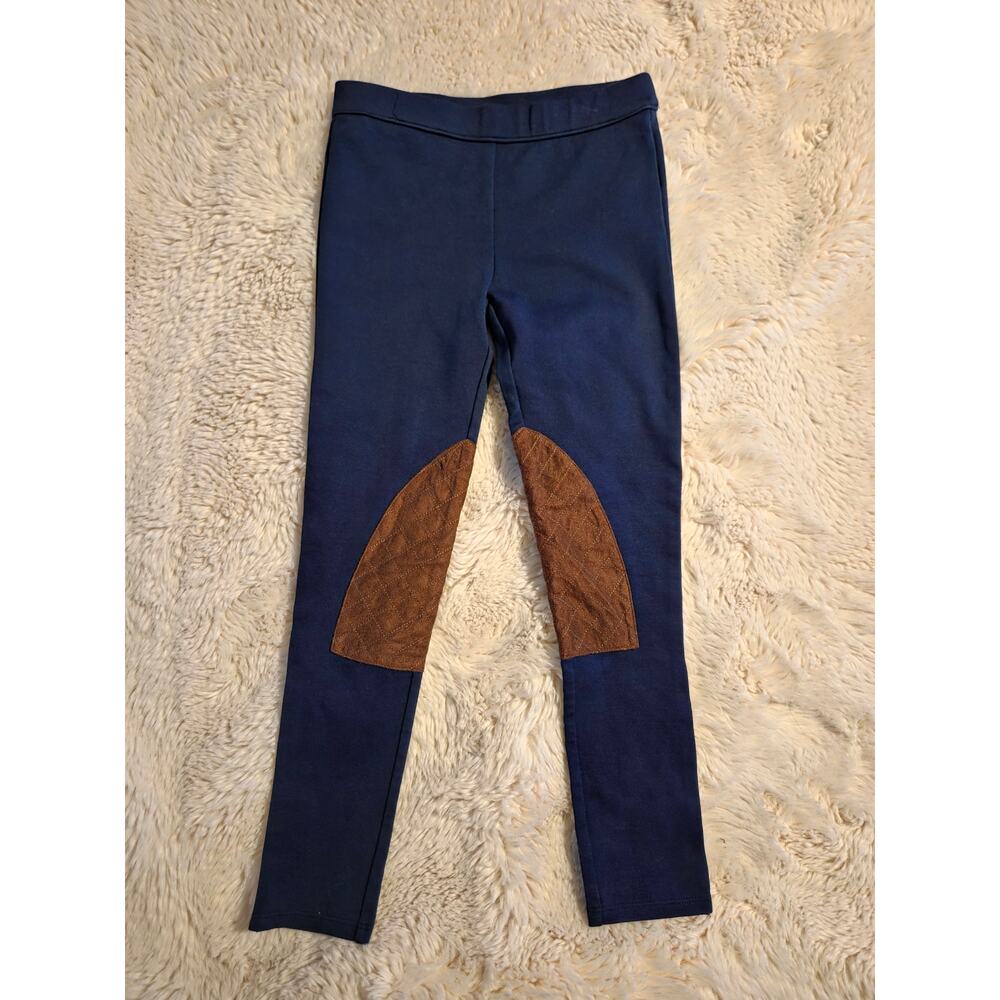 Janie and Jack Navy brown Equestrian Riding Pants NWOT size 8